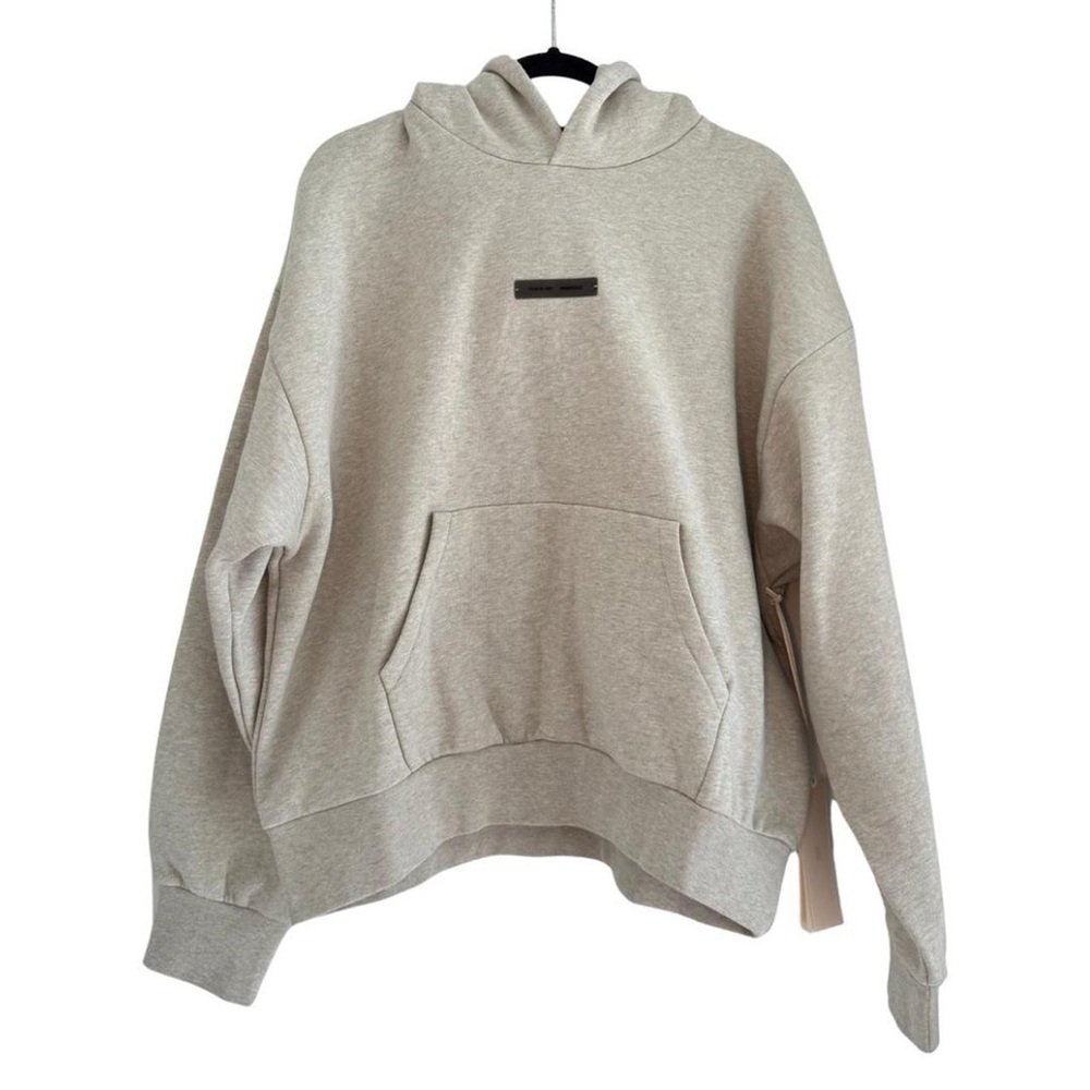 Brand New Essentials Fear of God Light Unisex Heather Stone’s Hoodie - Size M